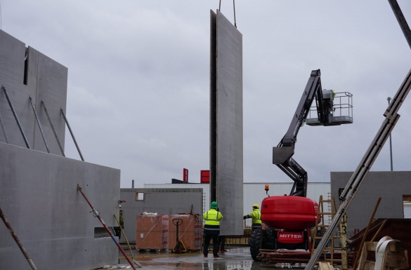 Bürogebäude in Steyregg - Firma Kubo - Hentschläger Bau GmbH - Baufirma in Langenstein