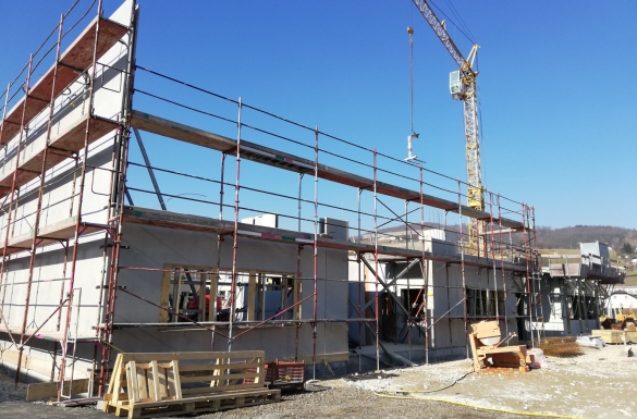 Bürogebäude in Steyregg - Firma Kubo - Hentschläger Bau GmbH - Baufirma in Langenstein