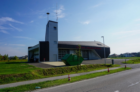 Neubau Feuerwehrhaus in Au - Hentschläger Bau GmbH - Baufirma in Langenstein Neubau Feuerwehrhaus in Au - Hentschläger Bau GmbH - Baufirma in Langenstein