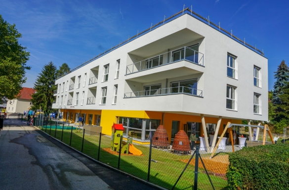 Eigentumswohnungen und Krabbelstube in St. Georgen an der Gusen - Hentschläger Bau GmbH - Baufirma in Langenstein Eigentumswohnungen und Krabbelstube in St. Georgen an der Gusen - Hentschläger Bau GmbH - Baufirma in Langenstein