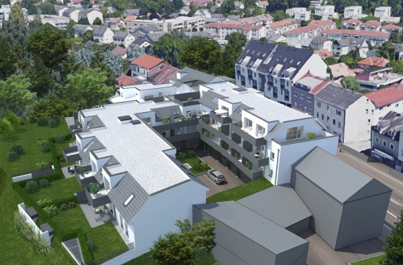 Eigentumswohnungen & Büros in der Leonfeldner Straße in Linz/Urfahr - Hentschläger Immobilien - Baufirma in Langenstein