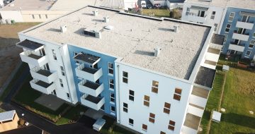 Wohnhaus Mietwohnungen -  Neue Heimat - Hentschläger Bau GmbH - Bauunternehmen Perg