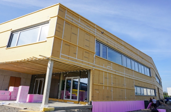 Bürogebäude in Perg - Hentschläger Bau GmbH - Baufirma in Langenstein