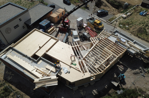 Holzriegelbau in Langenstein - Hentschläger Holzbau - Zimmerei - Baufirma in Langenstein/Mauthausen
