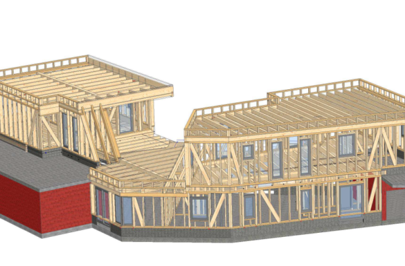 Holzriegelbau in Langenstein - Hentschläger Holzbau - Zimmerei - Baufirma in Langenstein/Mauthausen
