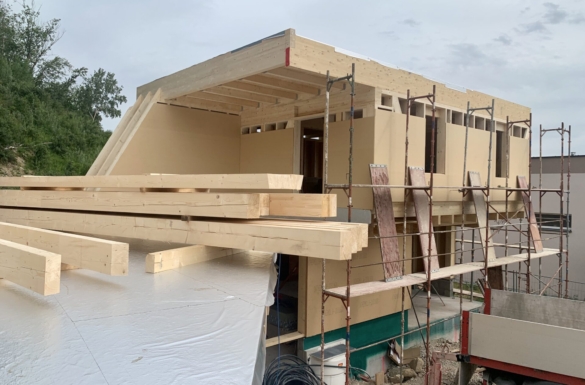 Holzriegelbau in Langenstein - Hentschläger Holzbau - Zimmerei - Baufirma in Langenstein/Mauthausen