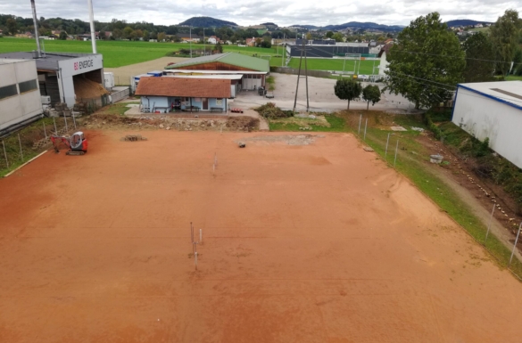 Tennisplatz in Langenstein - Hentschläger Bau GmbH