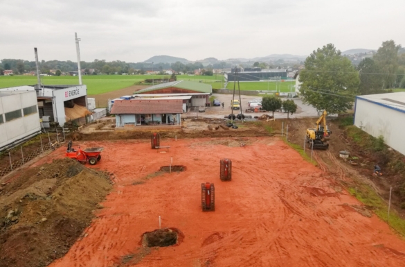 Tennisplatz in Langenstein - Hentschläger Bau GmbH