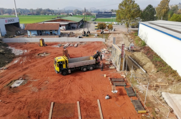 Tennisplatz in Langenstein - Hentschläger Bau GmbH