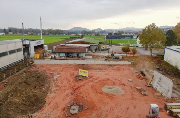 Tennisplatz in Langenstein - Hentschläger Bau GmbH