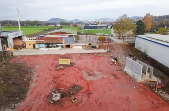 Tennisplatz in Langenstein - Hentschläger Bau GmbH