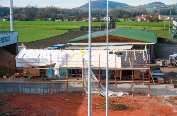 Tennisplatz in Langenstein - Hentschläger Bau GmbH