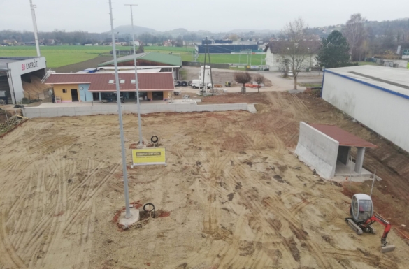Tennisplatz in Langenstein - Hentschläger Bau GmbH