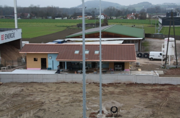 Tennisplatz in Langenstein - Hentschläger Bau GmbH