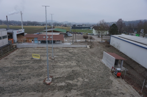 Tennisplatz in Langenstein - Hentschläger Bau GmbH