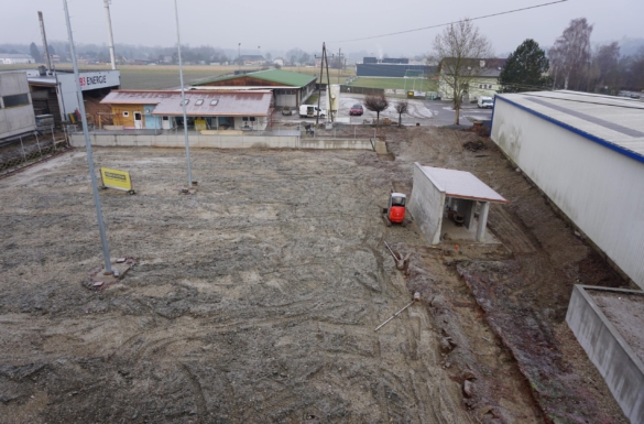 Tennisplatz in Langenstein - Hentschläger Bau GmbH