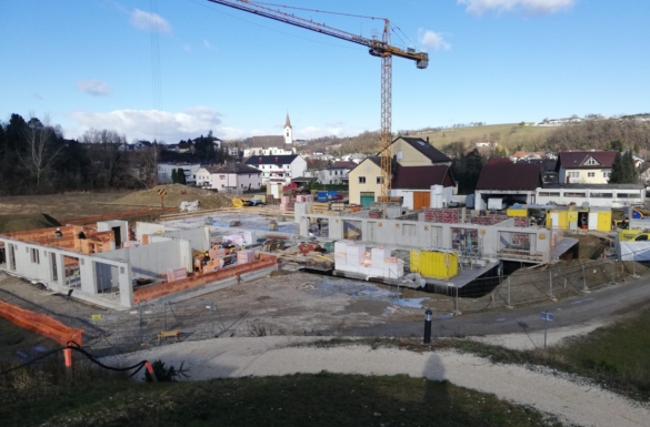 Wohnanlage in St. Georgen an der Gusen - Heimstätte - Hentschläger Bau GmbH