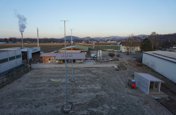 Tennisplatz in Langenstein - Hentschläger Bau GmbH
