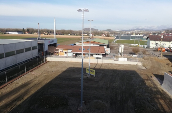 Tennisplatz in Langenstein - Hentschläger Bau GmbH