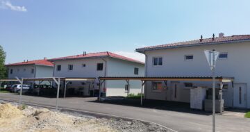Doppelhäuser in Alkoven - Hentschläger Bau GmbH - Hochbau - Bauunternehmen Perg