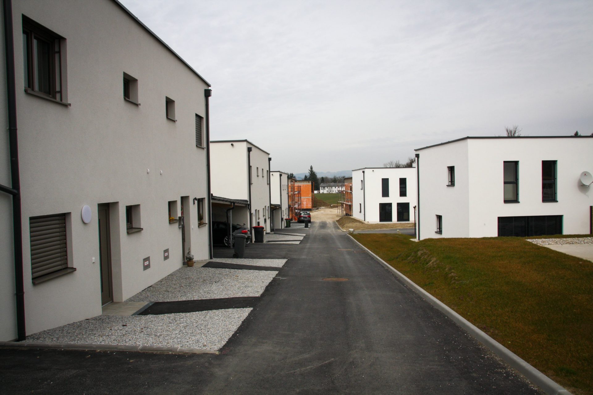 Doppelhäuser in Alkoven - Hentschläger Bau GmbH