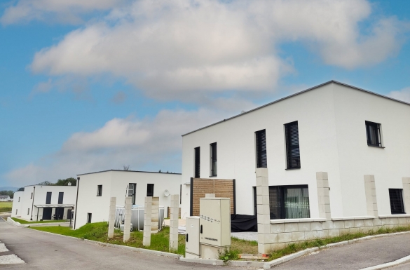 Doppelhäuser in Alkoven - Hentschläger Bau GmbH