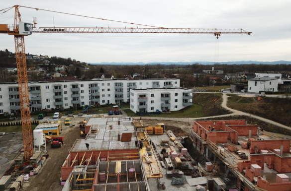 Wohnanlage in St. Georgen an der Gusen - Heimstätte - Hentschläger Bau GmbH