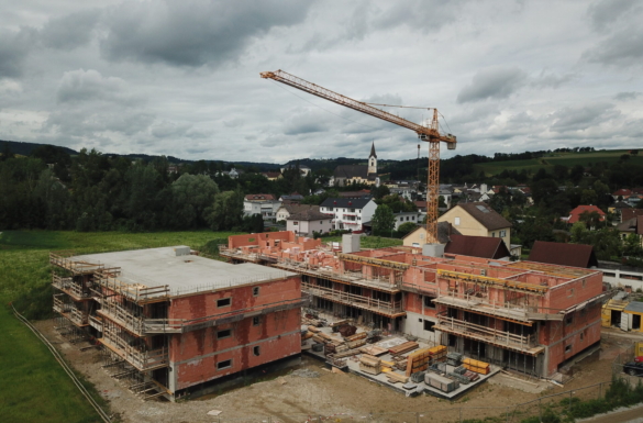 Wohnanlage in St. Georgen an der Gusen - Heimstätte - Hentschläger Bau GmbH