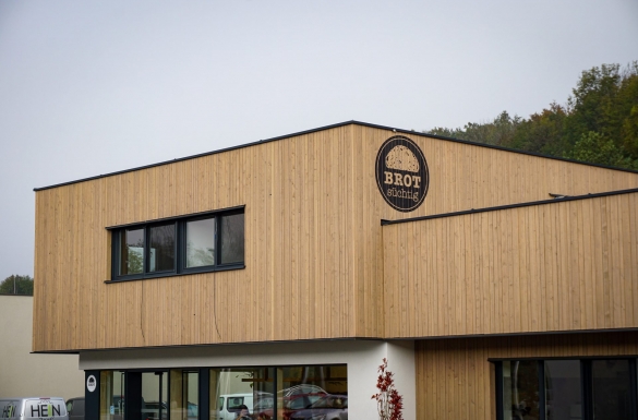 Brotsüchtig - Holzriegelbau - Hentschläger Holzbau