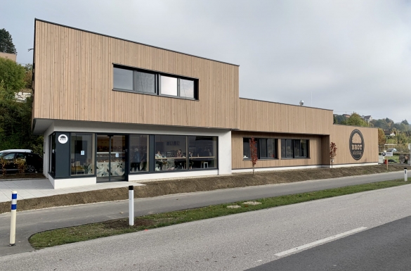 Brotsüchtig - Holzriegelbau - Hentschläger Holzbau