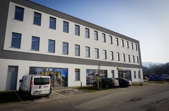 Büro- und Garagenpark in Ottensheim - errichtet durch Hentschläger Bau GmbH