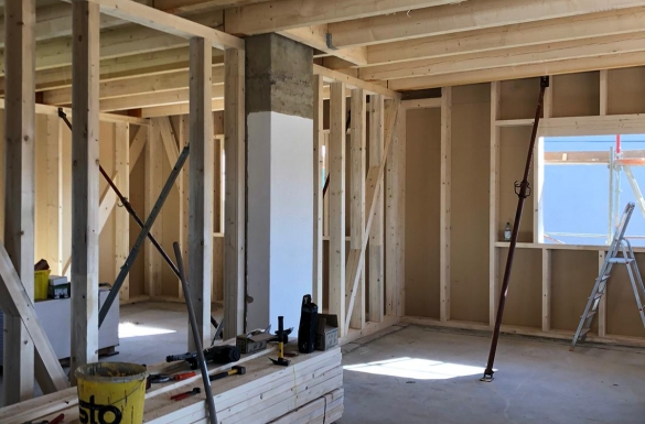 Aufstockung Perg Holzriegelbau - Hentschläger Bau GmbH -Hentschläger Zimmerei