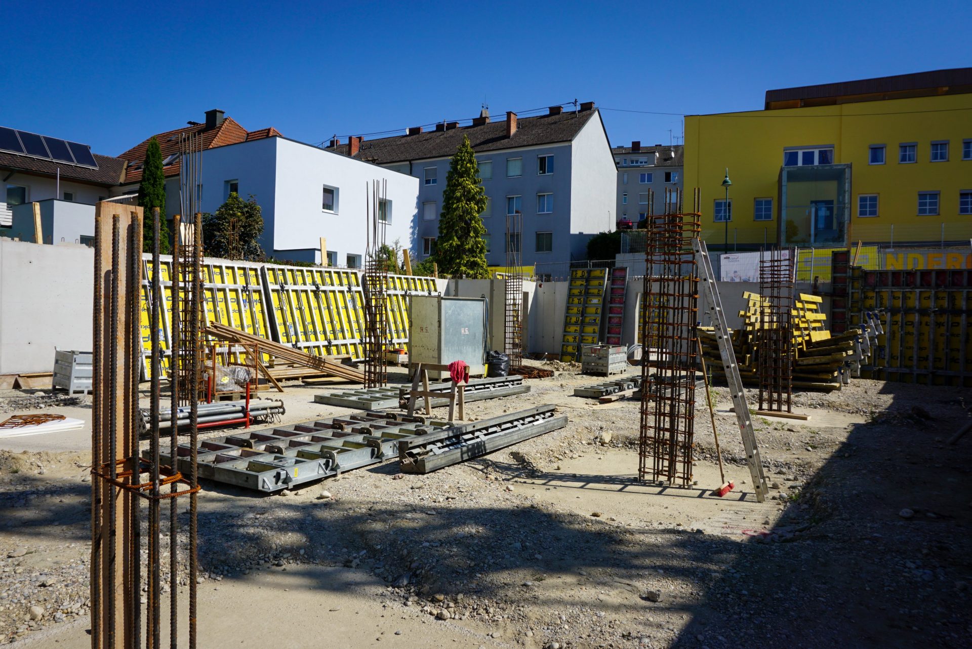 Grundsteinlegung EGW Schwertberg - Hentschläger Bau GmbH