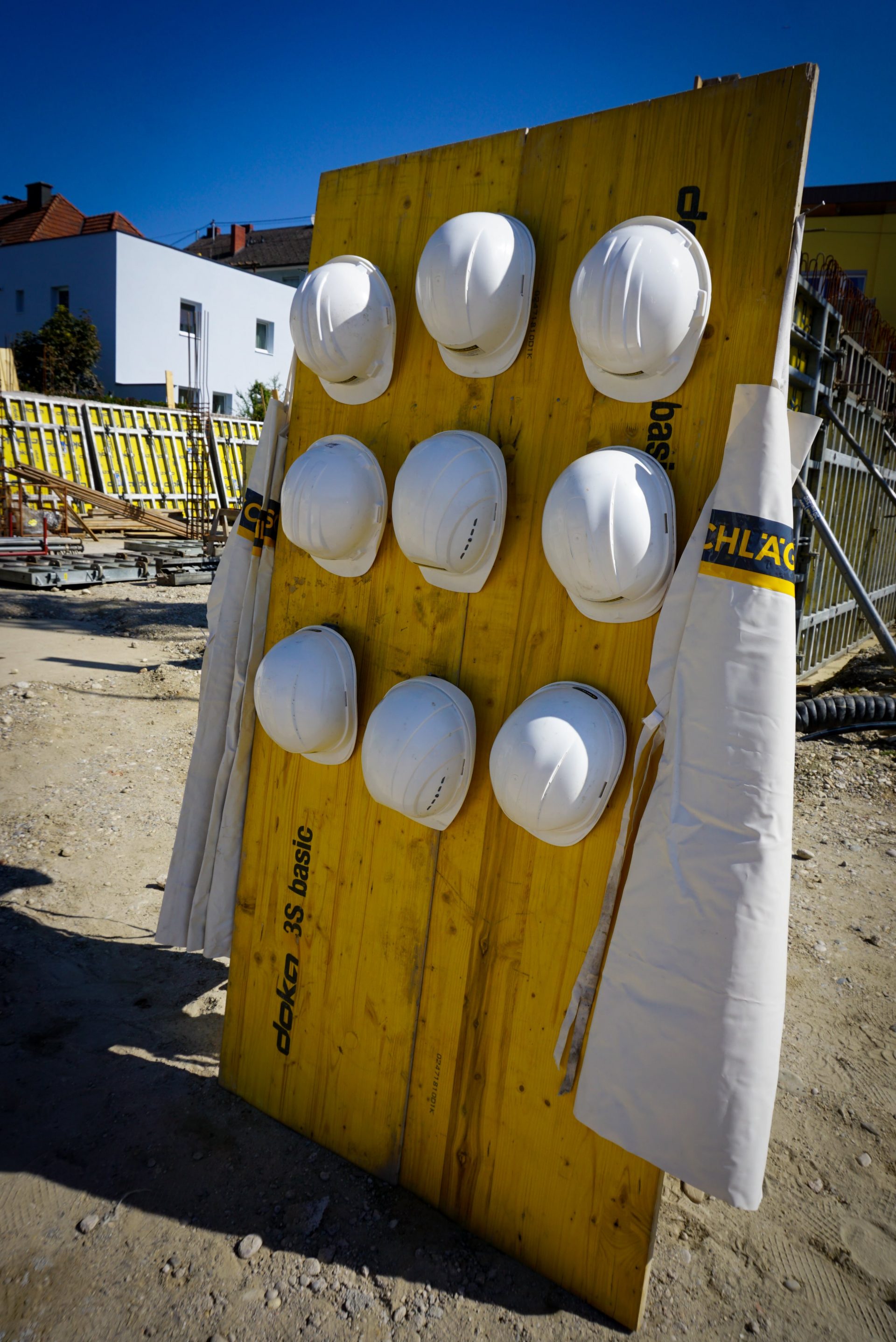 Grundsteinlegung EGW Schwertberg - Hentschläger Bau GmbH