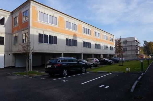 Büro- und Garagenpark in Ottensheim - errichtet durch Hentschläger Bau GmbH