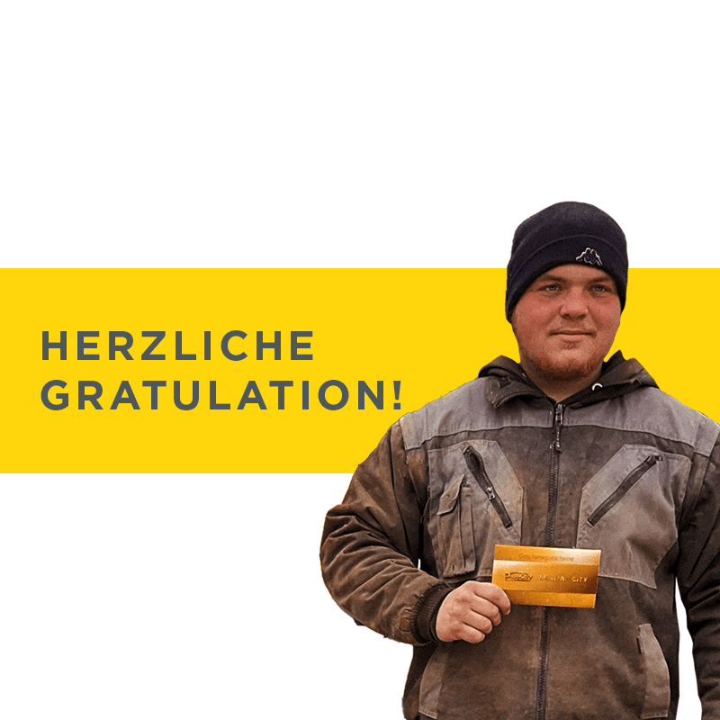 Herzliche Gratulation Marcel Rosenauer