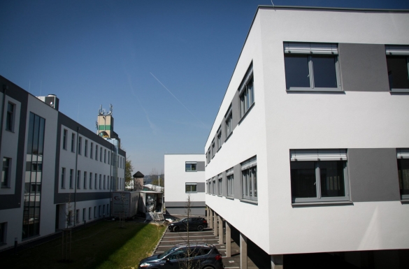 Büro- und Garagenpark in Ottensheim - errichtet durch Hentschläger Bau GmbH