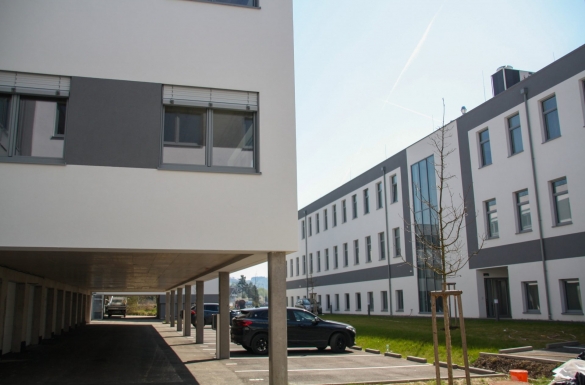 Büro- und Garagenpark in Ottensheim - errichtet durch Hentschläger Bau GmbH