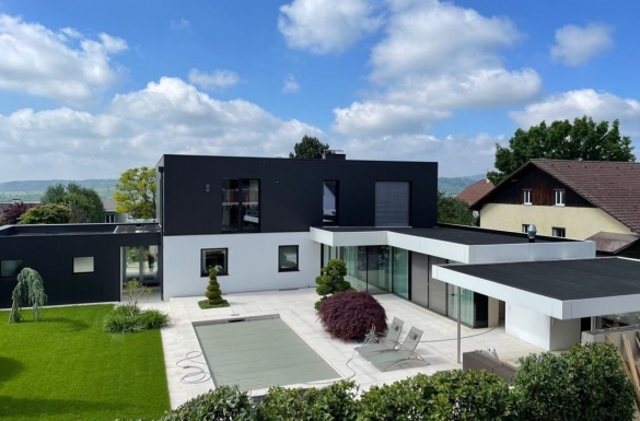 Massivholzbau-Aufstockung in Gallneukirchen - Hentschläger Holzbau