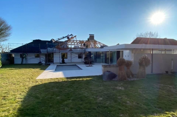 Massivholzbau-Aufstockung in Gallneukirchen - Hentschläger Holzbau