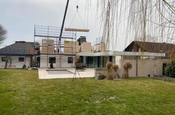 Massivholzbau-Aufstockung in Gallneukirchen - Hentschläger Holzbau