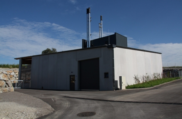 Biowärme St. Georgen an der Gusen - Hentschläger Bau GmbH - Baufirma in Langenstein