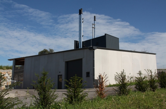 Biowärme St. Georgen an der Gusen - Hentschläger Bau GmbH - Baufirma in Langenstein