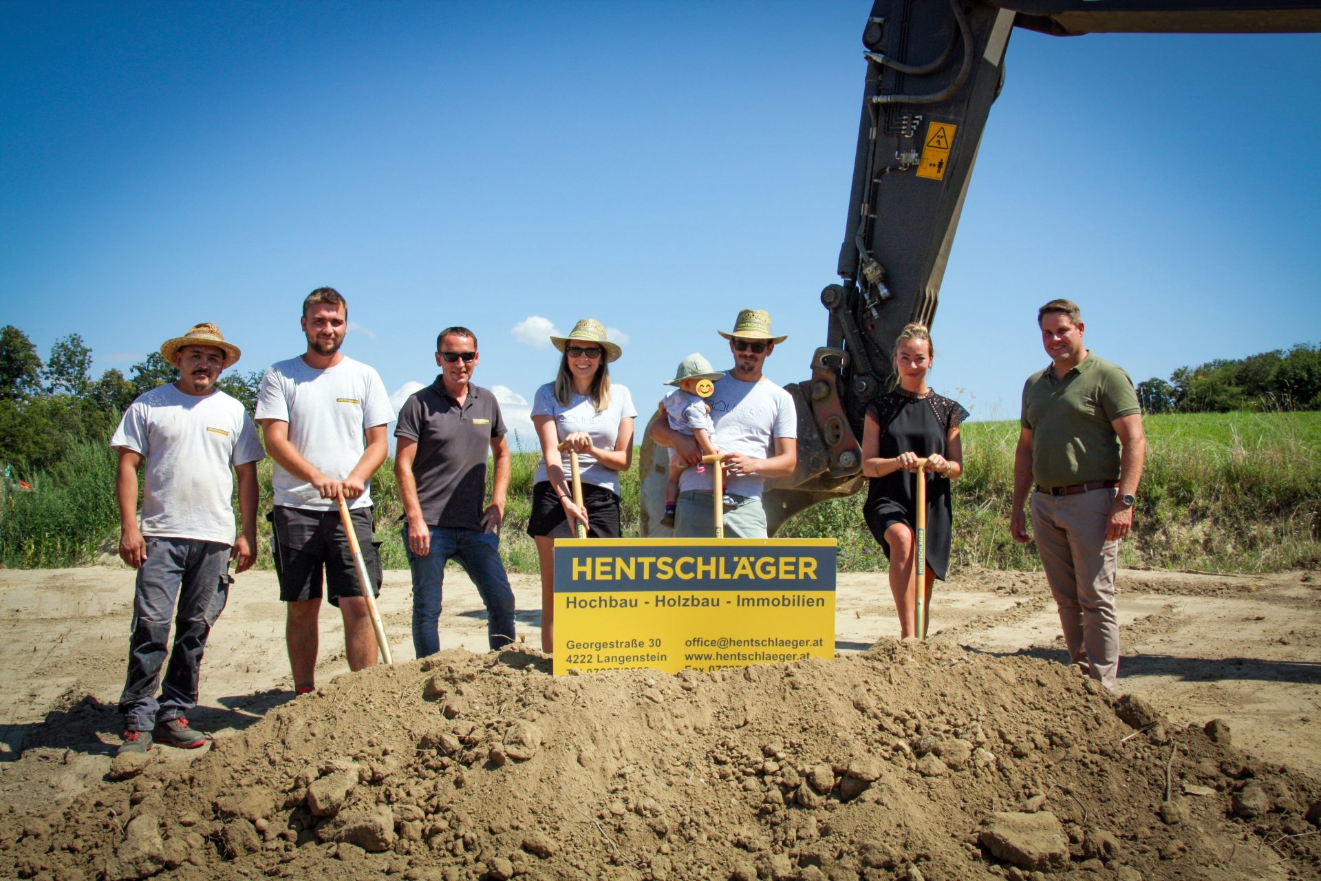 Spatenstichfeier Wilhering
