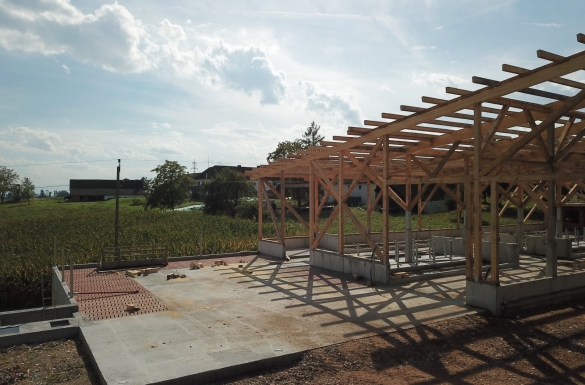 Rinderstall - Hentschläger Holzbau - Zimmermeisterarbeiten - Dachstuhl