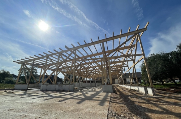 Rinderstall - Hentschläger Holzbau - Zimmermeisterarbeiten - Dachstuhl