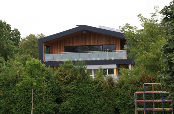 Holzriegelbau St. Georgen - Fa. Hentschläger Holzbau - Zimmerei Hentschläger - Riegelbau - Holzbau - Zimmerer - Langenstein Zimmerei