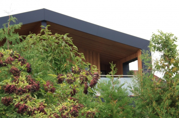 Holzriegelbau St. Georgen - Fa. Hentschläger Holzbau - Zimmerei Hentschläger - Riegelbau - Holzbau - Zimmerer - Langenstein Zimmerei