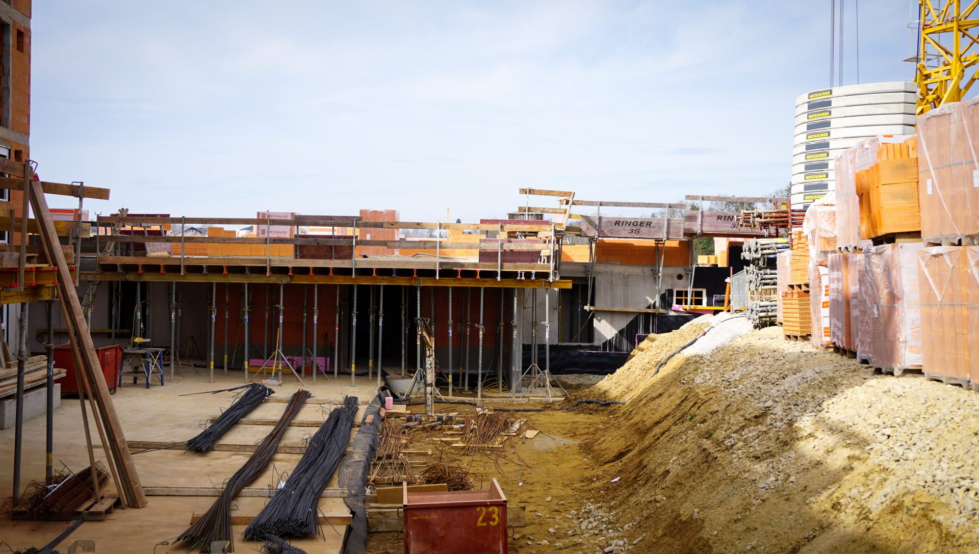 Baustellen - Hagenberg - Wohnbau - Baufirma - Bauunternehmen - Hentschläger Bau - Wohnbau