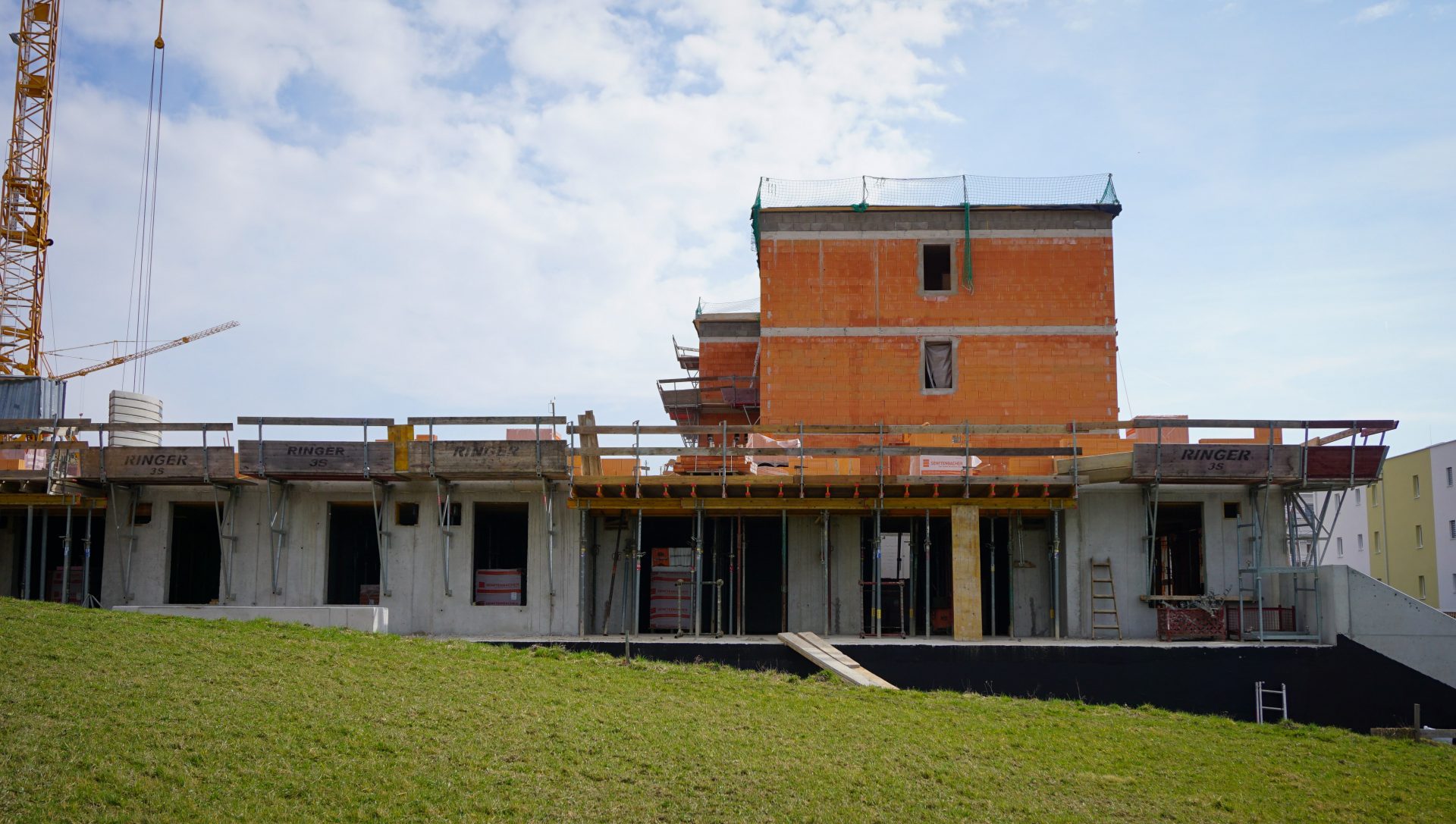 Baustellen - Hagenberg - Wohnbau - Baufirma - Bauunternehmen - Hentschläger Bau - Wohnbau